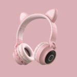LED Light Cat Ear Headphones Wireless Bluetooth 5.0 Headset – Bild 7