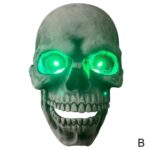 Halloween Skull Movable Mouth Latex Halloween Kills Mask – Bild 9