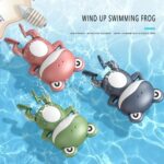Schwimmendes kleines Frosch-Bade-Spielzeug für Babys