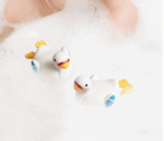 Baby Bath Toys Cute Cartoon Goose Dolphin Swimming Wind-up Clockwork – Bild 4