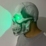 Halloween Skull Movable Mouth Latex Halloween Kills Mask – Bild 7