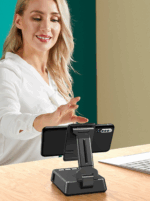Mobile Phone Broadcaster Stand Wireless Bluetooth Speaker – Bild 4