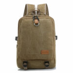 Men's Casual Retro Fashionable Canvas Backpack – Bild 3