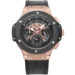Casual Fashion Leather Band Quartz Watch For Men – Bild 2