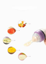 Baby Feeding Bottle Toddler Silicone Squeeze Feeding Spoon – Bild 2