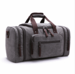 High Quality Waterproof Canvas Travel Duffel Bag For Men – Bild 6