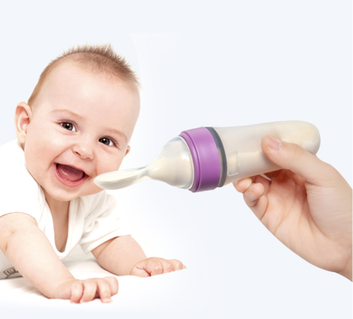 1076689739890.png Baby Feeding Bottle Toddler Silicone Squeeze Feeding Spoon – Bild 1