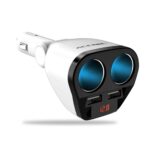 High Quality White Car Charger Cigarette Lighter – Bild 2