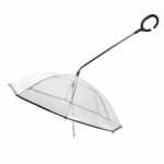 Hot Selling Transparent Pet Supplies Adjustable Pet Umbrella – Bild 6