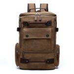 Large Canvas Shoulder Casual Backpack For Unisex – Bild 3