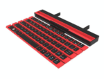 Outdoor Office Portable Folding Wireless Reel Keyboard – Bild 8
