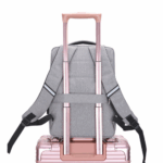 High Quality Multifunctional Solid Color Computer Backpack – Bild 7