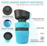 Pet Outdoor Foldable Bottle Dog Travel Water Bottle – Bild 8