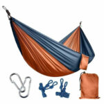 High Quality Portable Nylon Outdoor Backpacking Hammock – Bild 15