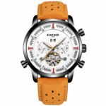 Leather Strap Watch With Large Dial For Men – Bild 10