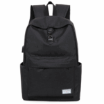 High Quality Grey Anti Theft Backpack – Bild 14