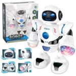 High Quality White Electric Dancing Robot
