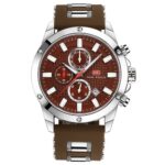 High Quality Quartz Watch For Men With Silicone Band – Bild 5