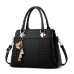 High Quality Solid Color Messenger Bag For Young Ladies – Bild 4