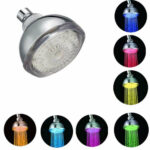 Romantic LED Shower Head Pressurized Water Saving Adjustable – Bild 2