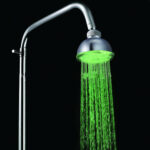 Romantic LED Shower Head Pressurized Water Saving Adjustable – Bild 3