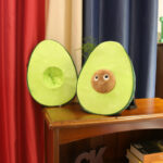 Cute Fruit Avocado Plush Toy Stuffed Doll Cushion – Bild 2