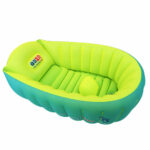 Baby Bath Tub Inflatable Bathtubs Baby Folding Bathtub – Bild 3