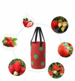 Strawberry Grow Bag Nonwoven Fabric Vertical Jardin Garden – Bild 7