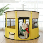 Portable Pet House Oxford Cloth Crate Room Playing – Bild 2