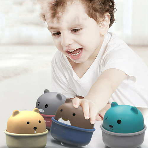 1615466609250.jpg Mini Baby Toy Car Wind Up Cartoon Animal Toy – Bild 1
