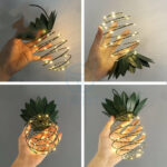 Outdoor Waterproof Garden Pineapple Solar Lights Path Lights – Bild 3