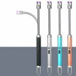 Aluminum-Zinc Alloy USB Windproof Arc Lighter – Bild 3