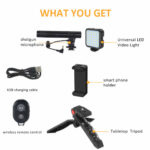 Camera Accessories With Desktop Tripod Light – Bild 3