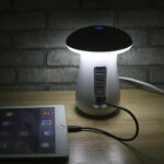 Mushroom Lamp LED Lamp Holder USB Charger – Bild 3