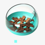 Space Capsule Dog Bowl Slow Food Bowl Tumbler Cat Bowl – Bild 6