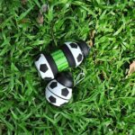 Football Soccer Silicone Water Bottle with Straw Foldable – Bild 3