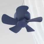 Remote Control Timing USB Powered Ceiling Fan Air Cooler – Bild 8