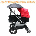 360 Degrees Pram Umbrellas Baby Stroller Cart Accessories – Bild 2