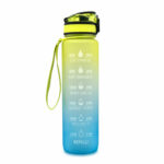 1L Tritan Water Bottle With Time Marker Bounce Cover – Bild 6