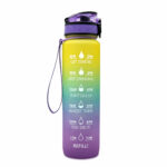 1L Tritan Water Bottle With Time Marker Bounce Cover – Bild 8