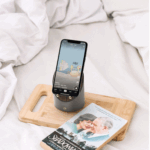 Wooden Speaker Smart Induction Speaker Phone Holder – Bild 8