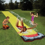 Kid's Inflatable Garden Fun Pool Splash Park Surfing Toy – Bild 5