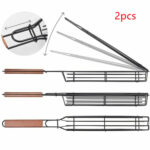 BBQ Grill Mesh Stainless Steel Tools Kitchen Accessories – Bild 10