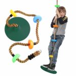 Plastic Children's Swing Play Equipment Outdoor Kid Toy – Bild 4