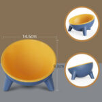 Cat Dog Bowl With Stand Pet Feeding Food Bowls – Bild 4