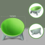 Cat Dog Bowl With Stand Pet Feeding Food Bowls – Bild 6