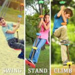 Plastic Children's Swing Play Equipment Outdoor Kid Toy – Bild 3
