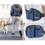 Dog Training Leash Waist Bag Hands-Free Outdoor Pet Running – Bild 3