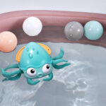 Summer Bathing Bath Toys Octopus Clockwork Swimming Kids – Bild 3