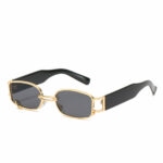 Female Sunglasses Korean Style Trendy Square Glasses – Bild 2